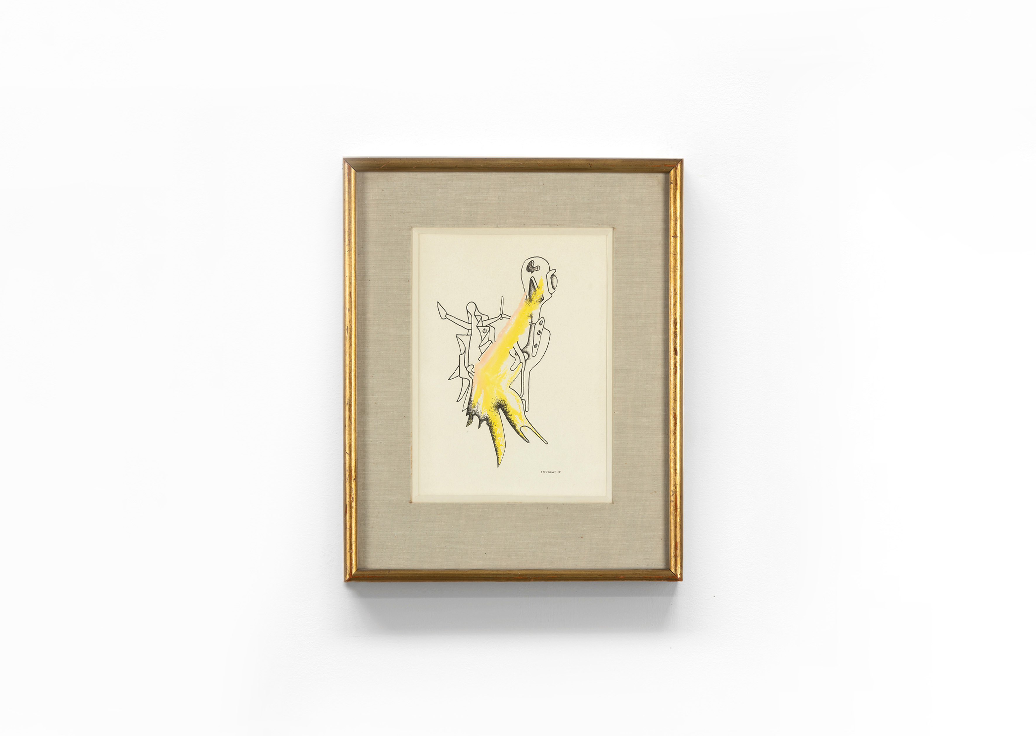 oeuvres Untitled Yves Tanguy